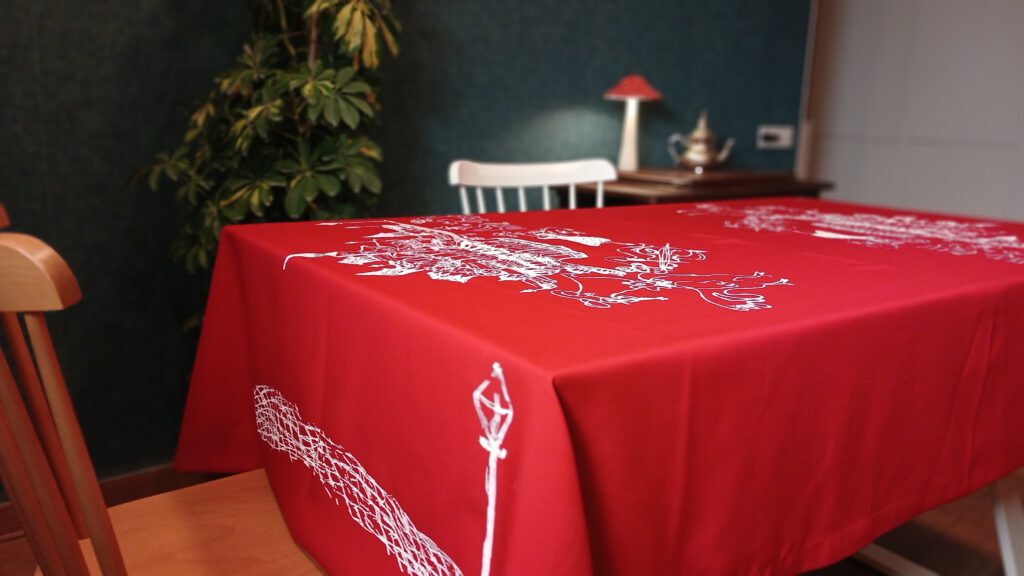 წითელი სუფრა „საღამოს მელოდია“