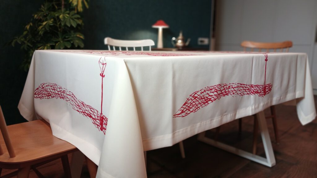 სუფრა სასტუმრო ლონდონი წითელი სუფრა სასტუმრო ლონდონი